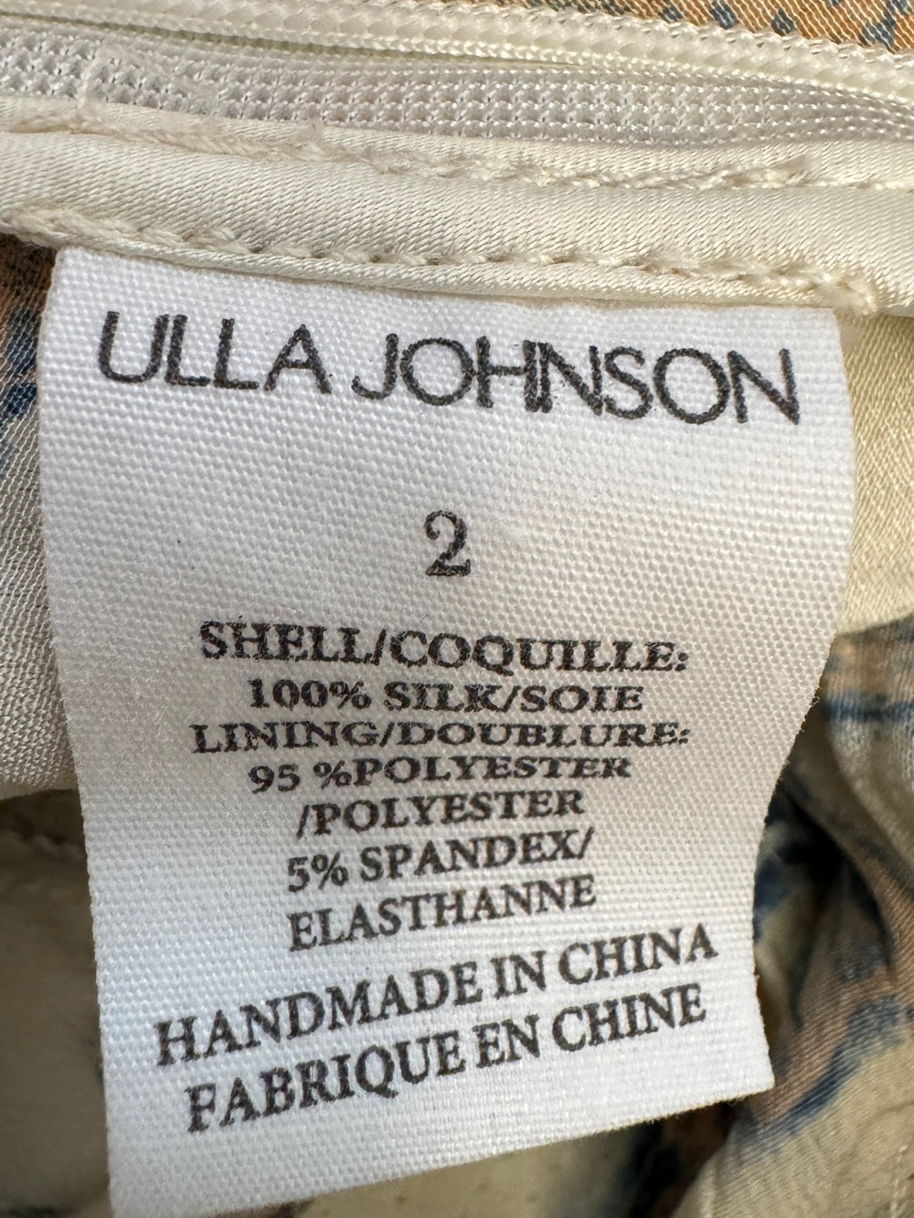 Ulla Johnson Floral Silk Wide-Leg Josephina Jumpsuit Size 2 - Picture 9 of 11